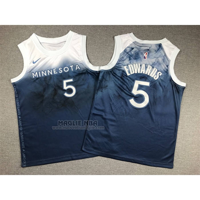 Maglia
 Anthony Edwards NO 5 Bambino
 Minnesota Timberwolves Citta
 2023-24 Blu
